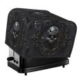 thumbnail image 1 of Rateoe Ornate Dark Skull Book Pattern Toaster Covers 4 Slice Wide Slot,Bread Machine Cover,Bread Dust Cover & Fingerprint Protection,Appliance Covers, 1 of 6
