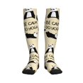 thumbnail image 1 of Rateoe Panda Doing Yoga Compression Socks for Women and Men 20-30mmHg-Circulation Support Socks Knee High Nurse Pregnant Running Medical and Travel Athletic, 1 of 7