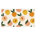 thumbnail image 1 of Rateoe Peach1 Print Mouse Pad - Extended Large Gaming Mousepad,Non-Slip Stitched Edge,16x29.5 Inch, 1 of 8