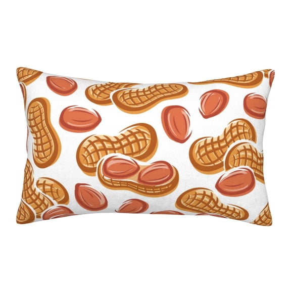 Rateoe Peanuts4 Pattern Pillow Covers with Invisible Zipper(Pillows are not Included) Standard Pillowcases-20"x30"