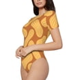 thumbnail image 1 of Rateoe Peanuts6 Printed Women Rash Guard Short Sleeve,Tummy control Swimsuit Surfing Swimsuit Bathing Suit Short-sleeved Onesie UPF 50+, 1 of 6
