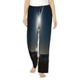 thumbnail image 1 of Rateoe Peggy's Cove Lighthouse Pattern Women’s Ultra-Soft Comfy Pajama Lounge Pants Sleepwear,Comfortable Lounge Wear,lightweight Pajamas, Casual Home Wear-Small, 1 of 6