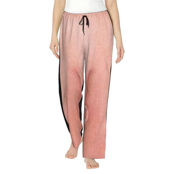 Rateoe Pig'S Tail Pattern Women’s Ultra-Soft Comfy Pajama Lounge Pants Sleepwear,Comfortable Lounge Wear,lightweight Pajamas, Casual Home Wear-Medium
