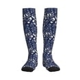 thumbnail image 1 of Rateoe Plant Compression Socks for Women and Men 20-30mmHg-Circulation Support Socks Knee High Nurse Pregnant Running Medical and Travel Athletic, 1 of 7
