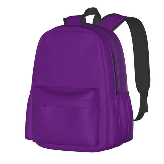 Rateoe Purple Pattern Student Backpack,Backpack for School,Lightweight Bag,Travel Backpack,Outdoor Backpack,Large Capacity Backpack