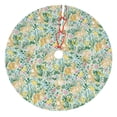 thumbnail image 1 of Rateoe Rabbit And Chick Print Christmas Tree Skirt 48" for Xmas Holiday New Year Party Circle Tree Mat Ornaments Decoration, 1 of 7