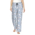 thumbnail image 1 of Rateoe Rabbit Is Eating Carrots Pattern Women’s Ultra-Soft Comfy Pajama Lounge Pants Sleepwear,Comfortable Lounge Wear,lightweight Pajamas, Casual Home Wear-Large, 1 of 6
