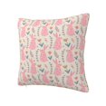 thumbnail image 1 of Rateoe Rabbit Pattern Throw Pillow Cover Premium Pillow Stuffer Sham Square for Decorative Cushion Bed Couch Sofa(Pillow insert not included), 1 of 8