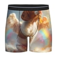 thumbnail image 1 of Rateoe Rainbow English Cocker Spaniel Print Men’s Underwear Boxer Briefs Soft Comfortable Underwear Boxer Briefs, Long Leg Briefs,Anti-chafing Boxer Briefs, 1 of 7