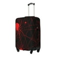 thumbnail image 1 of Rateoe Red Spider On The Web Printed Luggage Cover, Suitcase Protector Fits 18-32 Inch Luggage-Medium, 1 of 7