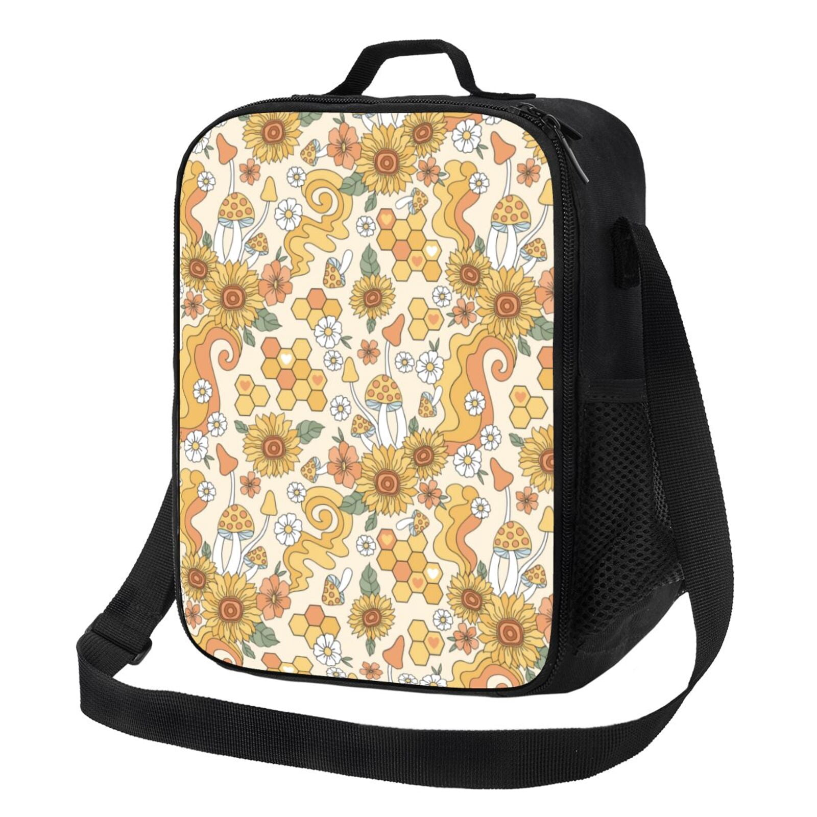 Vintage Train Insulated Lunch Bag - Reusable Thermal Cooler Bag With Shoulder Strap For School, Work, Travel - View #13