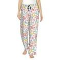 thumbnail image 1 of Rateoe Retro Floral Pattern Women’s Ultra-Soft Comfy Pajama Lounge Pants Sleepwear,Comfortable Lounge Wear,lightweight Pajamas, Casual Home Wear-X-Large, 1 of 6