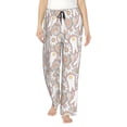 thumbnail image 1 of Rateoe Retro Hippie Groovy Easter bunny Pattern Women’s Ultra-Soft Comfy Pajama Lounge Pants Sleepwear,Comfortable Lounge Wear,lightweight Pajamas, Casual Home Wear-XX-Large, 1 of 6