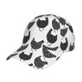 thumbnail image 1 of Rateoe Retro Rooster Pattern Baseball Cap Outdoor Cap Mountain Dad Hat - Unstructured Soft Cotton Cap-Adjustable UV Protection Cap, 1 of 6