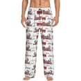thumbnail image 1 of Rateoe Retro Train Pattern Men’s Ultra-Soft Comfy Pajama Lounge Pants Sleepwear,Comfortable Lounge Wear,lightweight Pajamas, Casual Home Wear-XX-Large, 1 of 6