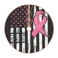 thumbnail image 1 of Rateoe Ribbon Breast Cancer Awareness Pattern Christmas Tree Skirt with Ties, Christmas Tree Decorations, Farmhouse Christmas Decor Xmas Holiday Decorations-48", 1 of 6