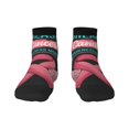 thumbnail image 1 of Rateoe Ribbon With Angel Wings Pattern Quarter Crew Socks,Toe Seamed Ankle Socks,Cotton Cushioned Breathable Athletic Crew Sports Socks, 1 of 7
