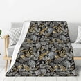 thumbnail image 1 of Rateoe Rose Flowers Pattern Flannel Throw Blanket, Ultra-soft Blanket for Bed, Couch, Car, Hypoallergenic Anti-pilling blanket-80"x60"(Vertical), 1 of 6