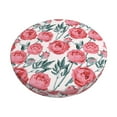 thumbnail image 1 of Rateoe Rose Flowers Pattern Round Bar Stool Seat Covers,Washable Stool Cushion Slipcover Elastic Bar Chair Covers for 12-14 Inch Chair -14 inch, 1 of 7