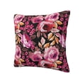 thumbnail image 1 of Rateoe Rose Flowers Pattern Throw Pillow Cover Premium Pillow Stuffer Sham Square for Decorative Cushion Bed Couch Sofa(Pillow insert not included), 1 of 8