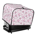 thumbnail image 1 of Rateoe Rose Flowers Pattern Toaster Covers 4 Slice Wide Slot,Bread Machine Cover,Bread Dust Cover & Fingerprint Protection,Appliance Covers, 1 of 6