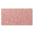 thumbnail image 1 of Rateoe Rose Gold Pink Glitter Print Mouse Pad - Extended Large Gaming Mousepad,Non-Slip Stitched Edge,16x29.5 Inch, 1 of 8