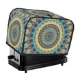 thumbnail image 1 of Rateoe Round Mandala1 Pattern Toaster Covers 2 Slice Wide Slot,Bread Machine Cover,Bread Dust Cover & Fingerprint Protection,Appliance Covers, 1 of 7