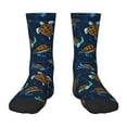 thumbnail image 1 of Rateoe Sea Turtles Swimming Pattern Children's Socks, Socks Gifts ,kids Crew Soft Cotton Socks , Moisture-Wicking, Durable, Ideal for Daily Wear & Sports, 1 of 5