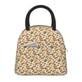 thumbnail image 1 of Rateoe Set With Peanut Pattern Lunch Bag Women, Lunch Box, Lunch Bag, Small Leakproof Lunch Tote Large Capacity Reusable Insulated Cooler Lunch Container, 1 of 6
