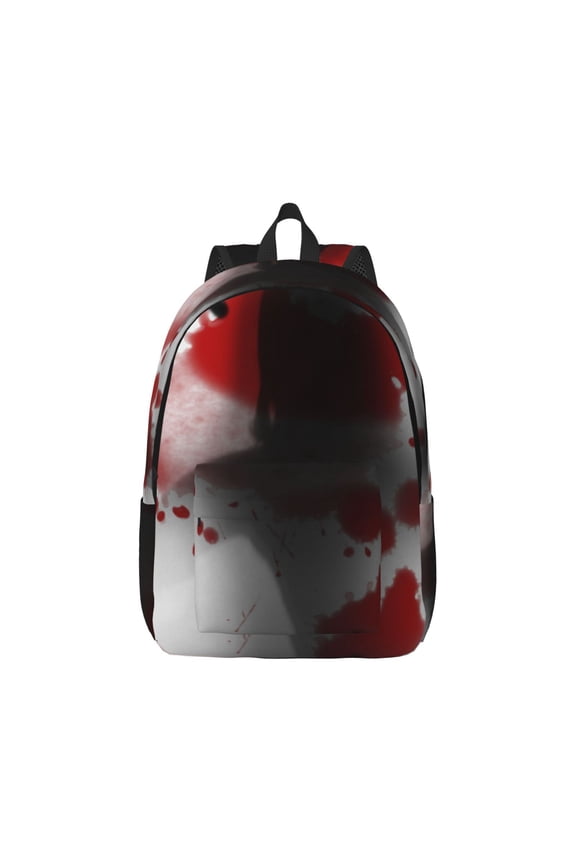 Shadows Behind Pattern Canvas College Laptop Backpack,Travel Daypack,Durable Rucksack Travel Notebook Bag School Backpack Book Bag for Men Women-Medium
