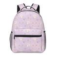 thumbnail image 1 of Rateoe Shells Pearl Pattern Casual Backpack for School, Work, Travel – Adjustable Straps, Multiple Compartments – Ergonomic Design, Fits Laptops and Tablets, 1 of 5