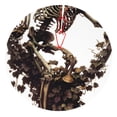 thumbnail image 1 of Rateoe Skeleton Dance with Mushrooms Print Christmas Tree Skirt 48" for Xmas Holiday New Year Party Circle Tree Mat Ornaments Decoration, 1 of 7