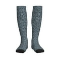 thumbnail image 1 of Rateoe Small White Flowers Compression Socks for Women and Men 20-30mmHg-Circulation Support Socks Knee High Nurse Pregnant Running Medical and Travel Athletic, 1 of 7