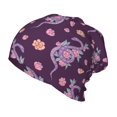 thumbnail image 1 of Rateoe Snake And Flower Kids Beanie Warm Knit Beanie Hats Boys Girls Winter Hat Soft Slouchy Hats for Kids, 1 of 7