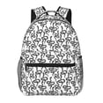 thumbnail image 1 of Rateoe Snake Pattern Casual Backpack for School, Work, Travel – Adjustable Straps, Multiple Compartments – Ergonomic Design, Fits Laptops and Tablets, 1 of 5