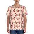 thumbnail image 1 of Rateoe Snake Pattern Men’s Baseball Short Sleeve Polo Shirt, Midweight Men's Shirt Golf Shirt Polo Shirts Quick Dry Short-3X-Large, 1 of 7