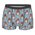 thumbnail image 1 of Rateoe Snowflake Christmas gnome Mens Boxer Briefs Poly Spandex Performance Boxer Briefs Underwear Hem Boxer Briefs - X-Large, 1 of 8