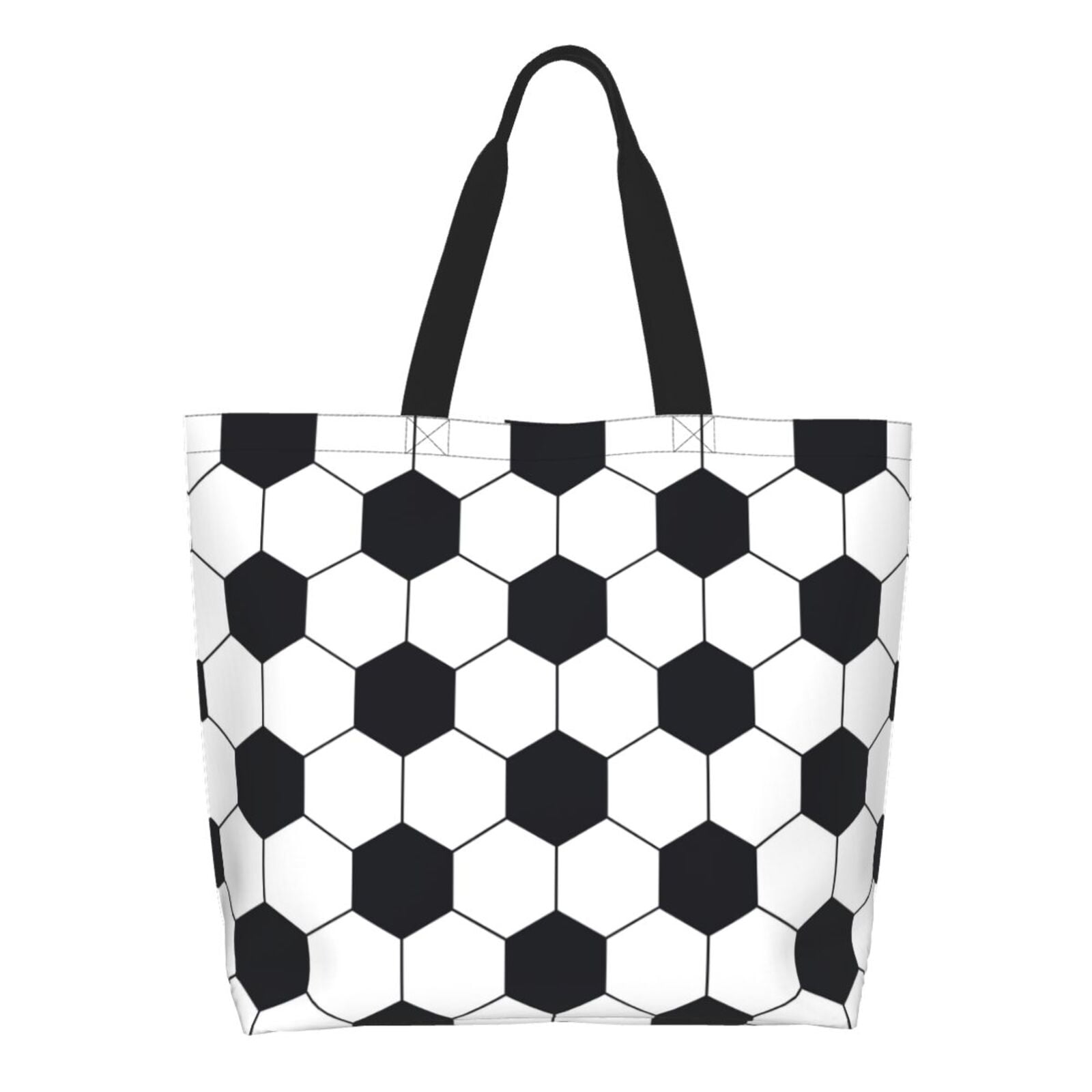 Rateoe Soccer Ball Tote Bag Waterproof Lightweight Handbags Travel