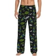 thumbnail image 1 of Rateoe Space Rockets Pattern Men’s Ultra-Soft Comfy Pajama Lounge Pants Sleepwear,Comfortable Lounge Wear,lightweight Pajamas, Casual Home Wear-Small, 1 of 6