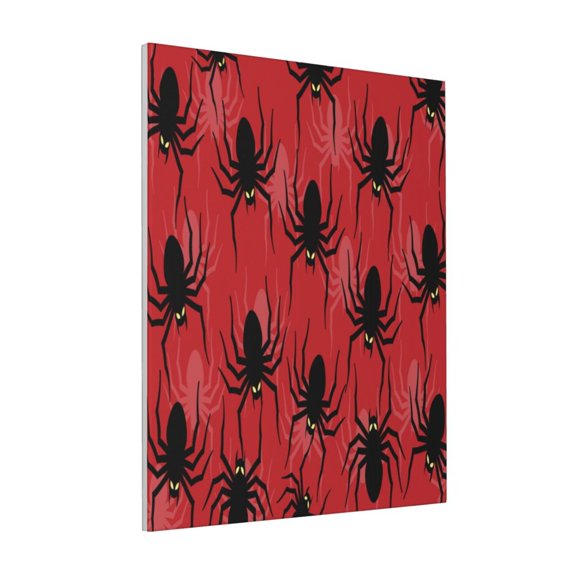 Rateoe Spider Pattern Decorative Picture – Unique Modern Wall Art, Ready-to-Hang Canvas Print for Home (Vertical)