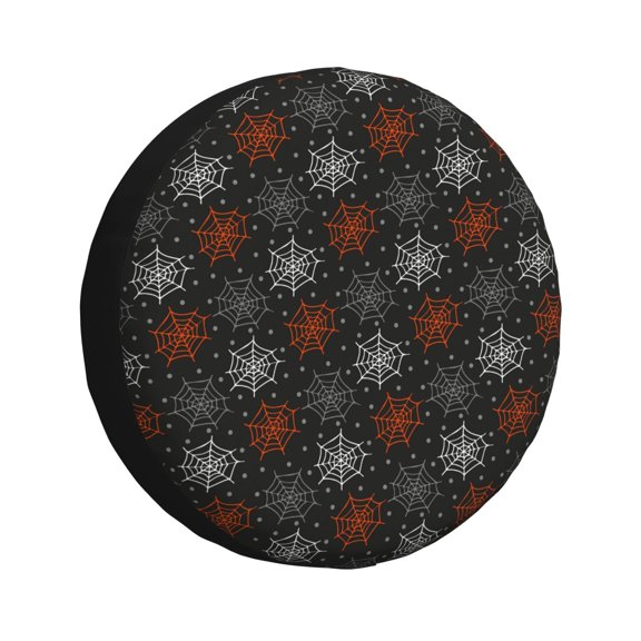Rateoe Spider Web Pattern Tire Cover Wheel Protectors Weatherproof Wheel Covers Universal Fit for Trailer Rv SUV Truck Camper Travel Trailers Accessories-