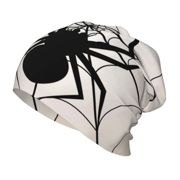 Rateoe Spiders On The Web 1 Kids Beanie Warm Knit Beanie Hats Boys Girls Winter Hat Soft Slouchy Hats for Kids