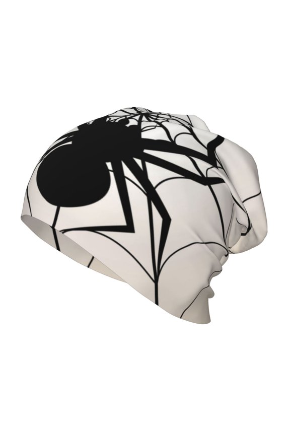 Spiders On The Web 1 Kids Beanie Warm Knit Beanie Hats Boys Girls Winter Hat Soft Slouchy Hats for Kids