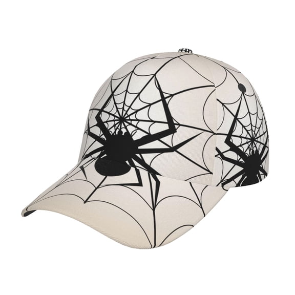 Rateoe Spiders On The Web 1 Pattern Baseball Cap Outdoor Cap Mountain Dad Hat - Unstructured Soft Cotton Cap-Adjustable UV Protection Cap