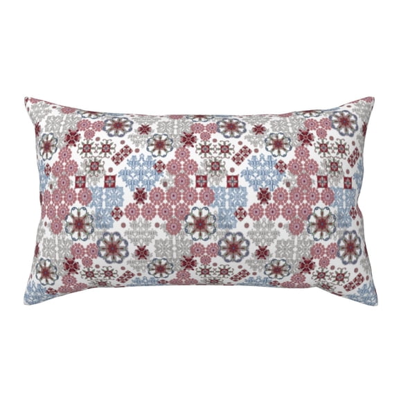 Rateoe Standard Pillowcases 20x36 Inches Abstract Floral Pattern Printed Pillow Covers with Envelope Closure(Pillows are not Included)