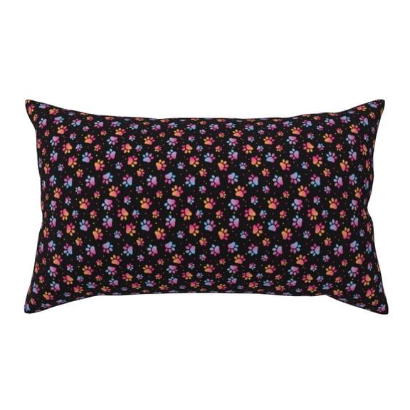 Rateoe Standard Pillowcases 20x36 Inches Animal Paw 1 Pattern Printed Pillow Covers with Envelope Closure(Pillows are not Included)