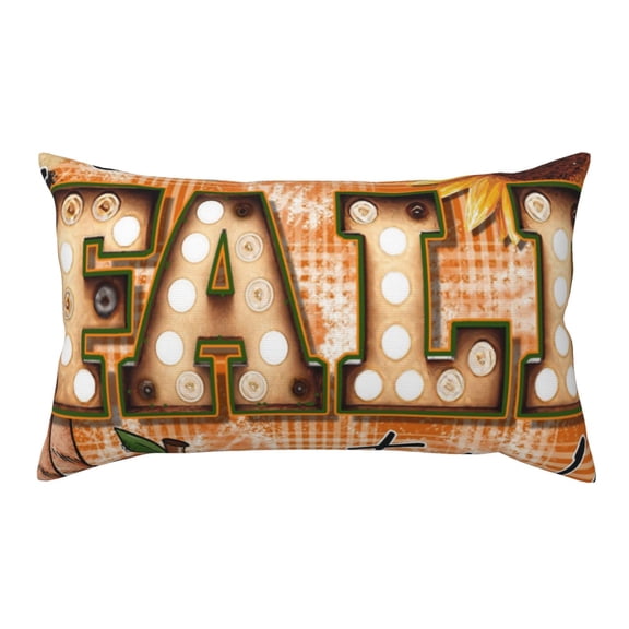 Rateoe Standard Pillowcases 20x36 Inches I Love Fall Most Of All Pattern Printed Pillow Covers with Envelope Closure(Pillows are not Included)