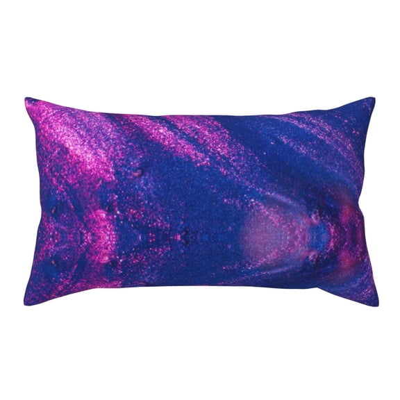 Rateoe Standard Pillowcases 20x36 Inches Neon Gradient Blue Pattern Printed Pillow Covers with Envelope Closure(Pillows are not Included)