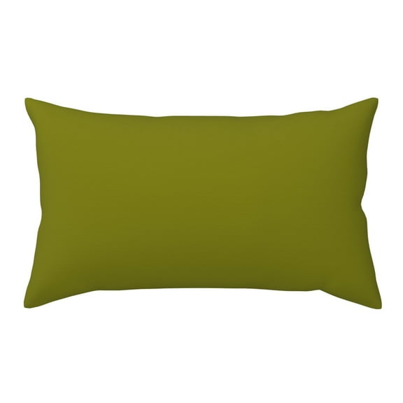 Rateoe Standard Pillowcases 20x36 Inches Olive Pattern Printed Pillow Covers with Envelope Closure(Pillows are not Included)