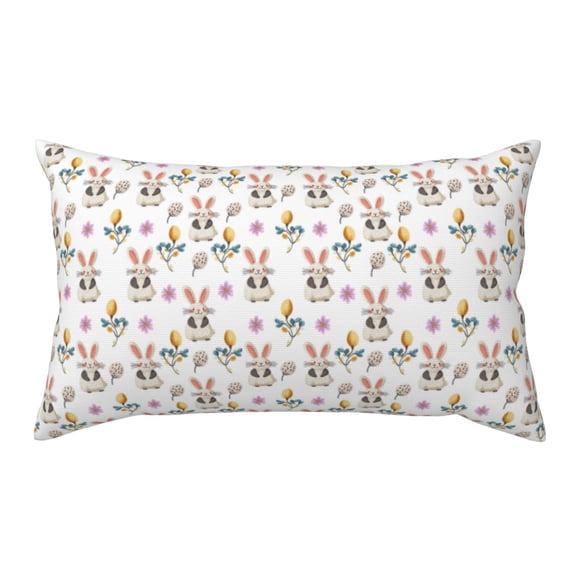 Rateoe Standard Pillowcases 20x36 Inches easter Pattern Printed Pillow Covers with Envelope Closure(Pillows are not Included)